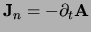 ${\bf J}_n = -\partial_t {\bf A}$